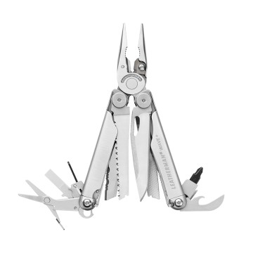 Leatherman Wave + 100% Edelstahl mit 18 Werkzeugen