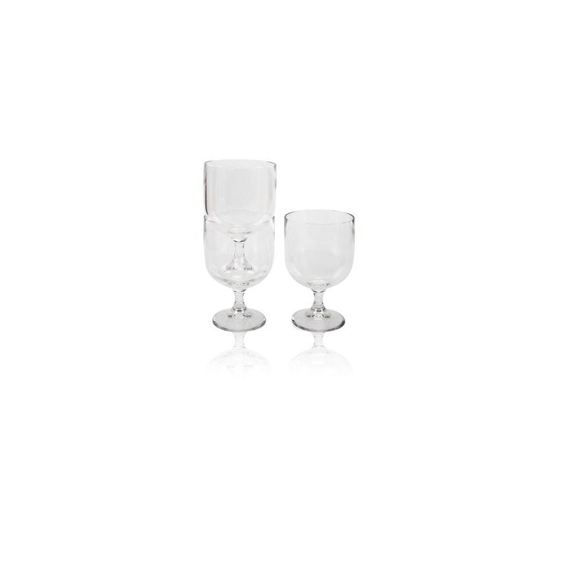 Verres à vin Java incolore, empilable x6 Verres à vin Java incolore, empilable x6