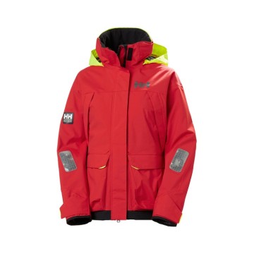 Helly Hansen, W Pier 3.0 Jacket, Damen, Rot