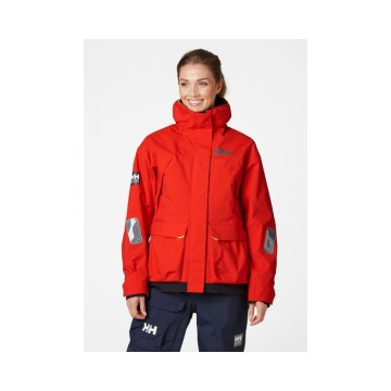 Helly Hansen, W Pier 3.0 Jacket, Damen, Rot