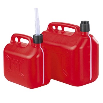 Jerrycan pour carburant + bec verseur