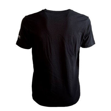 T-shirt Baumwolle schwarz Alan Roura