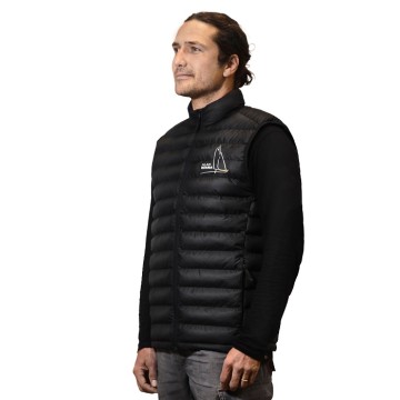 Gilet doudoune noir Alan Roura Unisex