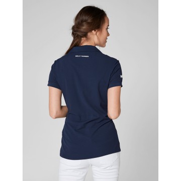 Polo Fast Dry pour femme, Helly Hansen W Crewline, Navy