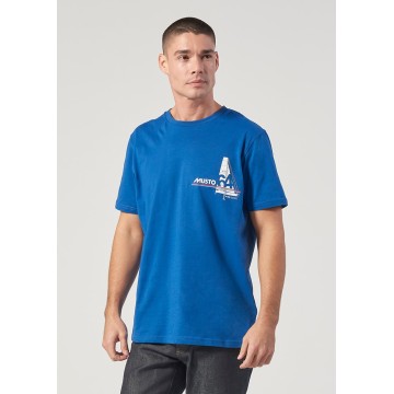 Musto Corsica, Kurzärmeliges T-Shirt blau