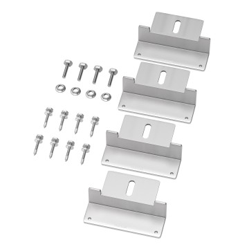 Xunzel Set Universalhalterungen aus Aluminium