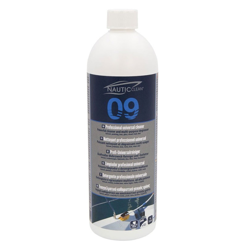 Nettoyant/Dégraissant multi-usages, Nautic Clean 09, bidon 1 litre