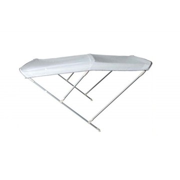 Bimini 3 arceaux - 170 x 180 x 140 cm - Blanc