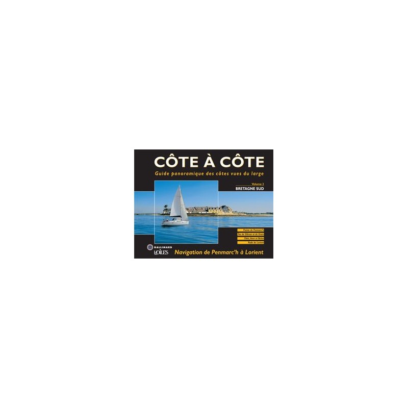 Livre Côte à Côte, Vol.2 Bretagne Sud, de Penmarc\'h à Lorient