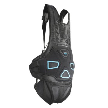 Protection Dorsale de Ski pour Homme, Réglable, 2.5mm PE Coque