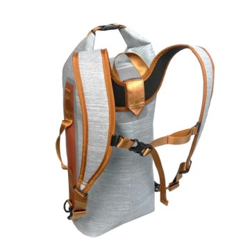 Zulupack SMART TUBE INDY 20 Wasserdichter Beutel grau/camel 20L