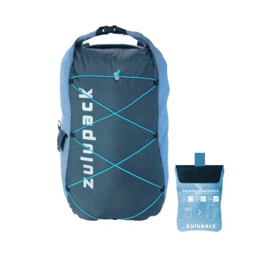 Zulupack QUOKKA PACKABLE 17 Faltbarer wasserdichter Beutel blau 12L