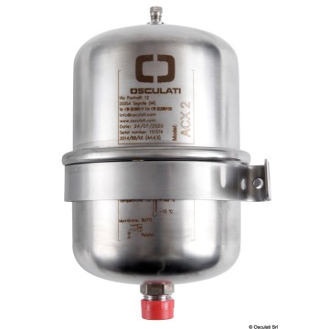 Osculati Universaldruckausgleichsbehälter für Autoklavs und Wassererhitzer