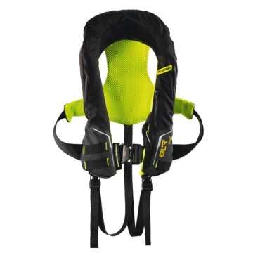 Plastimo SLR 196 Rettungsweste, aufblasbare Weste mit lifebelt + Unterziehshirt schwarz