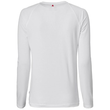 Damen-T-Shirt, Langarm, Evo Sunblock Musto, Weiß