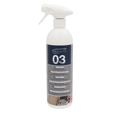 Nettoyant pare-battage et défenses, Nautic Clean 03, vaporisateur 750ml