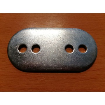 Inox-Stützplatte 70 X 35 mm