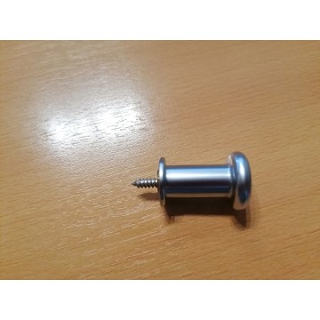 1 Mantelhalter aus Edelstahl
