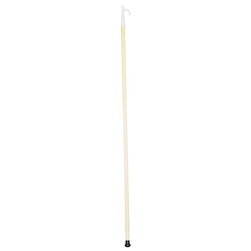 Gaffe en bois avec croc plastique gris Long. 306 cm Gaffe en bois avec croc plastique gris Long. 306 cm