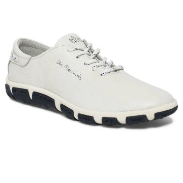 Chaussures en cuir TBS Jazaru blanc