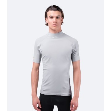 Zhik Eco Spandex Top kurzarm, für Herren, Dunkelgrau