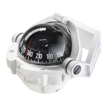Compas Plastimo Offshore 105 Blanc, avec rose conique noir, Zone ABC