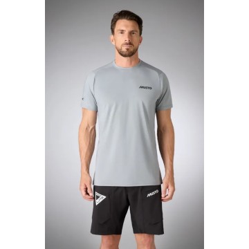 Musto LPX Sunblock kurzarm T-Shirt, Grau