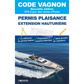 Code Vagnon Permis Plaisance extension Hauturière