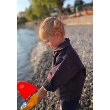 Vareuse Saint James Nemo Enfant, Coton, Marine