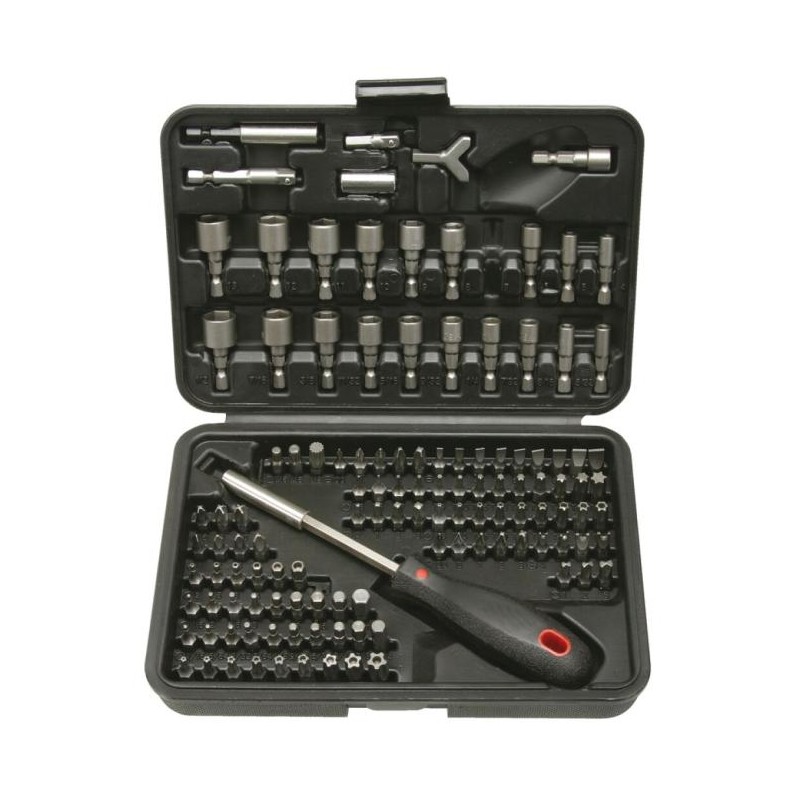 Kit d\'outils - Boîte d\'embouts 1/4\" 122pcs. Kit d\'outils - Boîte d\'embouts 1/4\" 122pcs.