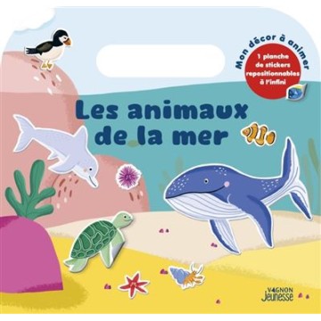Les animaux de la mer - Mon décor à animer