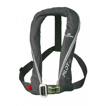 Plastimo Pilot 165 Rettungsweste + Lifebelt, Hydrostatisch Hammar, schwarz