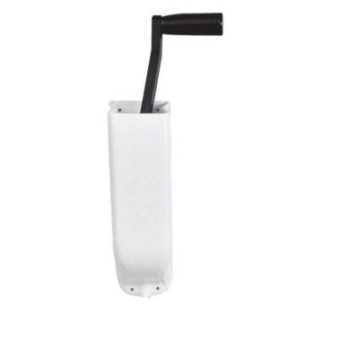 Etui für Winschkurbeln aus weißem PVC