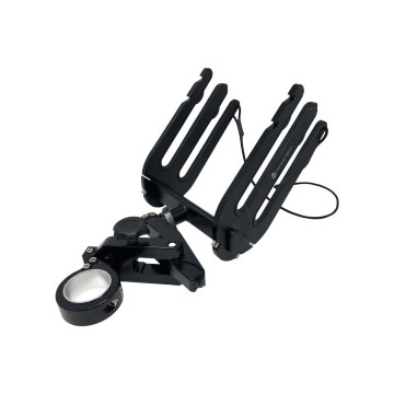 Monster Tower - Adaptateur pivotant universel avec inserts universels - noir