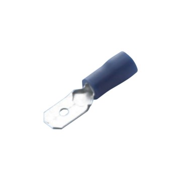 Cosse électrique bleu mâle 1.5-2.6mm² - 6.3 mm