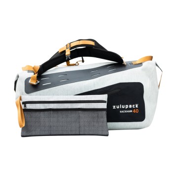 Zulupack RACKHAM 40 Wasserdichte Duffle-Tasche grau 40L