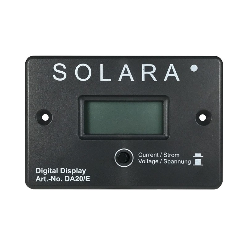 Solara Digitalanzeige, Einbauversion