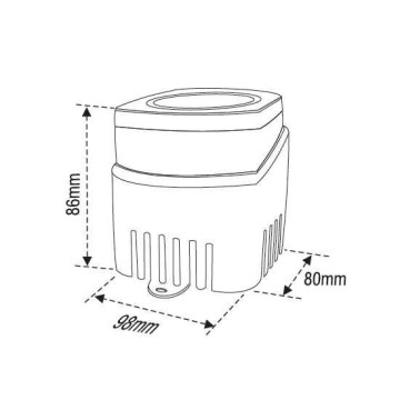 Contacteur de niveau d\'eau pour pompe de cale FS-40
