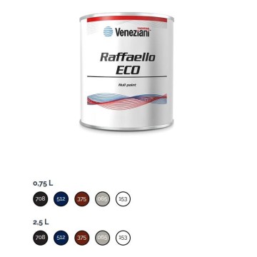 Antifouling érodable Raffaello ECO sans biocide 0.75L (plusieurs couleurs)
