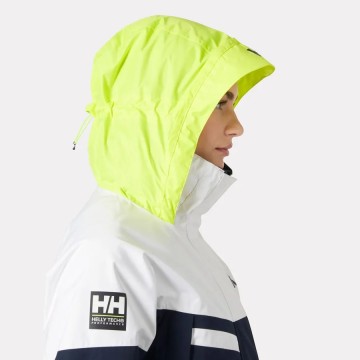 Veste Femme Helly Hansen, W Pier Jacket 4.0, navy/blanc