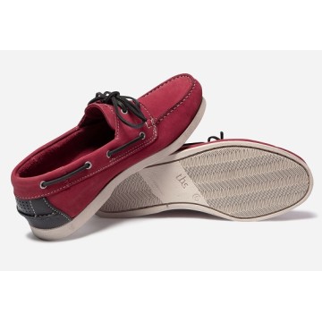 Chaussures bateau en cuir TBS Phenis Piment Navy