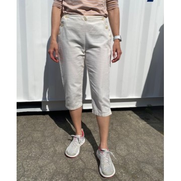 Pantalon en lin écru T46