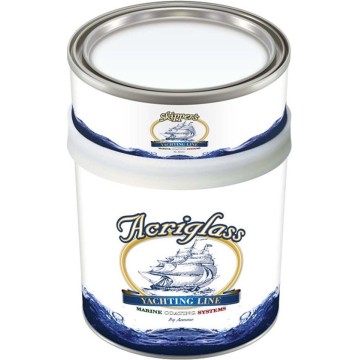 Skipper\'s Acriglass New peinture bicomposante blanc, 1L