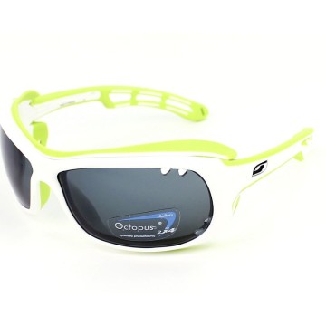 Lunettes de soleil Julbo Wave Flottantes Blanc et vert, Verres Octopus 2-4