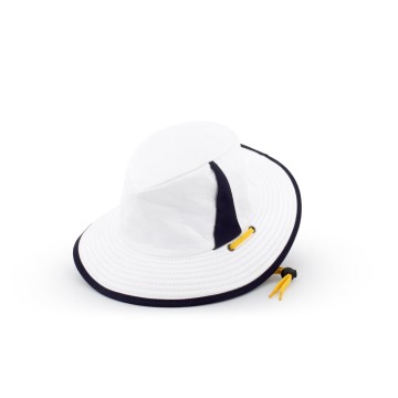 Chapeau anti-UV homme Loïck Blanc