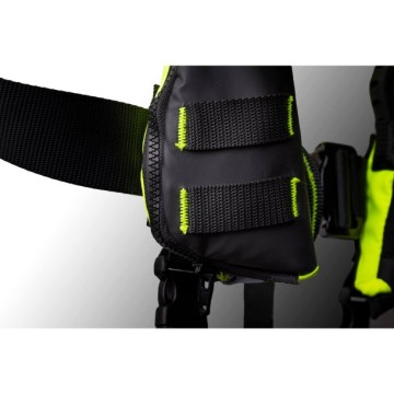 Gilet gonflable automatique Plastimo SLR 196 avec Harnais + sous cutale noir