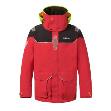 Musto BR3 PERTEX Offshore Jacke rot
