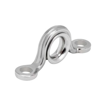 Leitösen aus rostfreiem Stahl, Ø innen 8mm, Lochabstand 31 mm