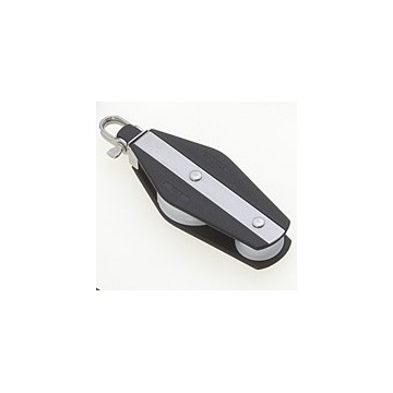 Poulie violon à billes avec manille Viadana Ø45mm corde Ø10mm