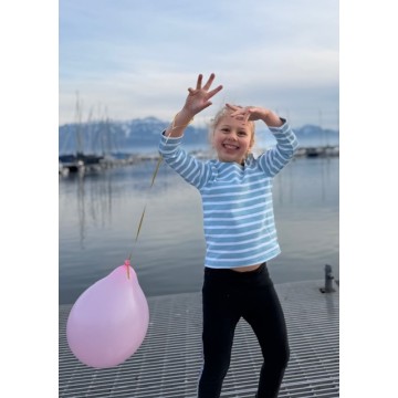 Marinière Saint James Meridien, Enfant, Nuance/Neige